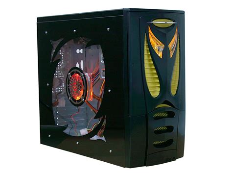 0 Steel Tempered Glass PC Case with 4 x F-RGB LED Fans (3 x120mm x Front l, 1 x120mm x Rear)Pre-Installed Black. . Newegg cases